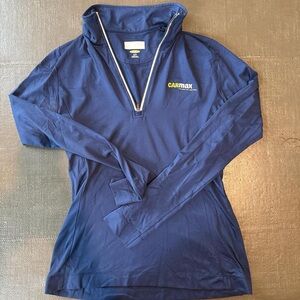CarMax Blue Quarter-Zip Pullover